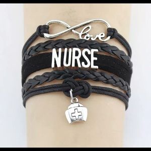 Faux Leather ❤️ Nursing Multilayer bracelet